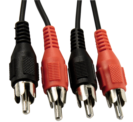 Cinch-Verbindung HOLLYWOOD 1,5m stereo, Stecker/Stecker
